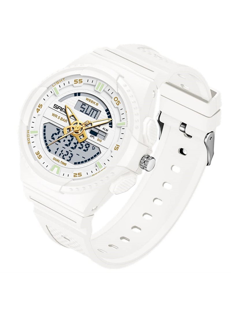 Generic Stylish Women's Waterproof Digital Sport Watch with Luminous Display, Date, Alarm and Stopwatch, Perfect Gift for Girls and Women  - Image 1