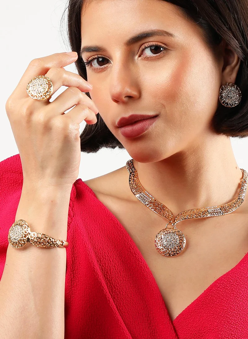 SOHI Party Artificial Jewellery Set