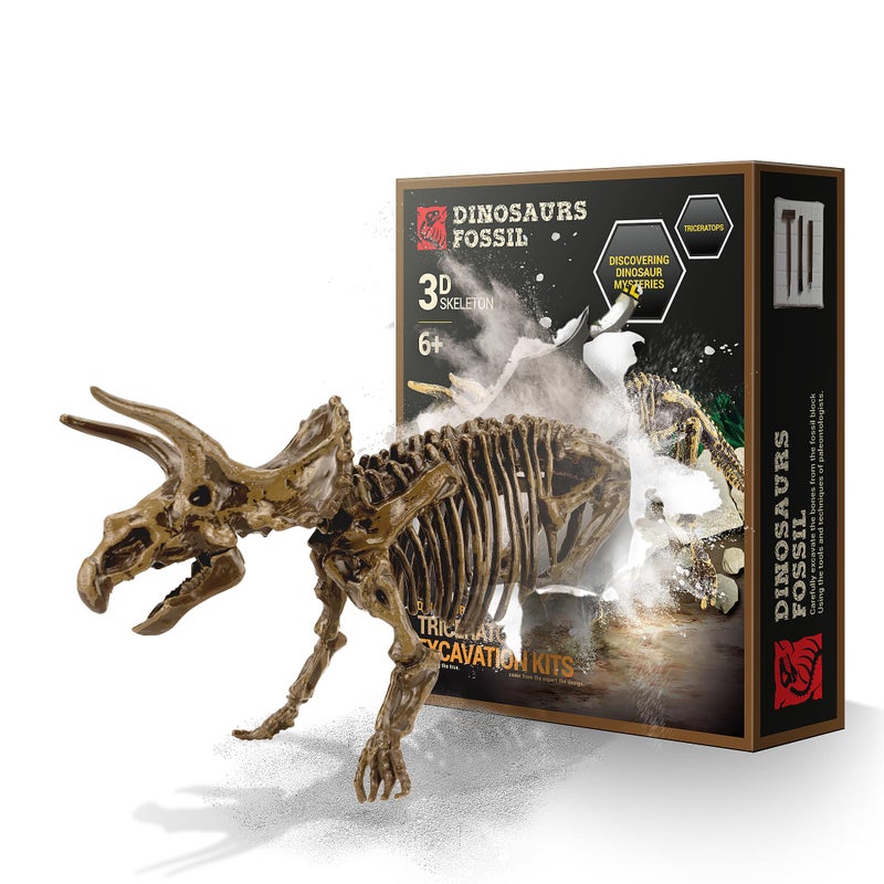 VIBIRIT Dig Up Dinosaurs Skeleton SetDinosaur Digging Fossil Kit Model ToysExcavation Kits for kids512yearEducational Realistic Toys for KidsBoysGirls - Image 4