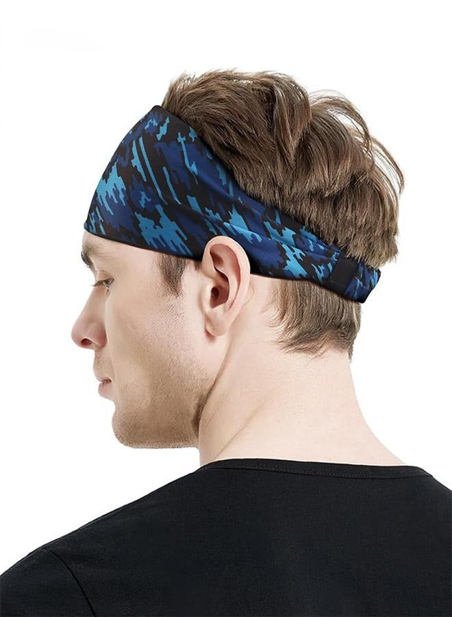 Generic Sports Headband For Men And Women, Moisture-Wicking Hairband, Sports Towel Headband, Cotton Sweatband, Suitable For Running, Cycling, Yoga, Spa - Image 2