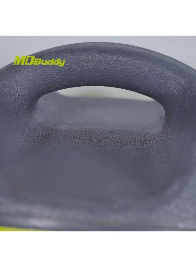 MDBuddy MDBuddy Custom Rubber Exercise Ball with Dual Grip and Weighted Ball Handles - Image 5