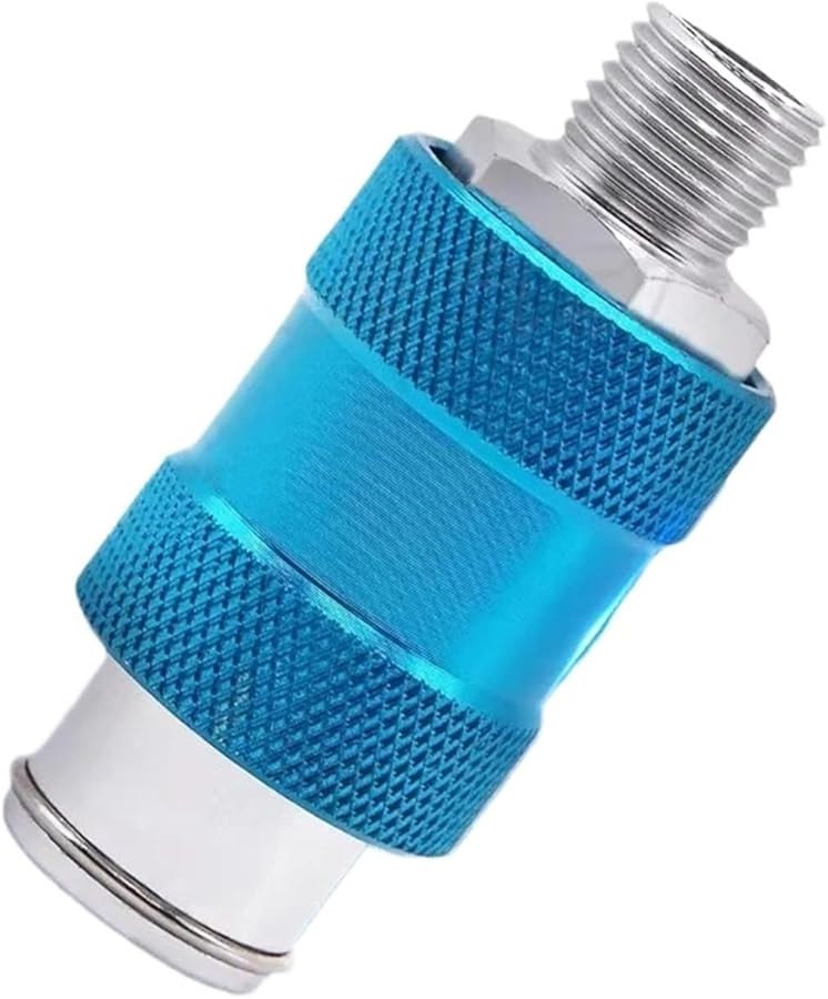 HSV 25 Pneumatic Hand Slide Valve Flow Control Manual Switch G1 8 1 4 3 8 1 2 BSPT Thread - Image 2