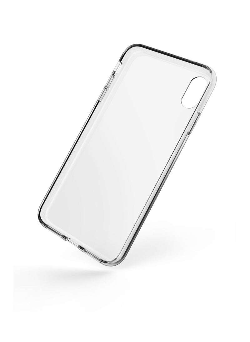 Generic - For Apple iPhone X/Xs HD Transparent Tpu Silicone Back Cover , Anti Yellowing And High Protective From Shocks Compatible For Apple iPhone X/Xs (5.8') (Transparent) - Image 1