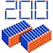 SOJUFOG 200 Nerf N Strike Blaster Compatible Dart Bullets200Pcs Nerf Bullet Refill Darts Ammo Premium Foam Bullets Pack Compatible for Nerf NStrike Elite Guns - Image 3