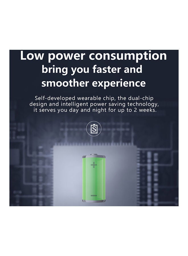 NIBEMINENT MT1 Smart Watch Fitness Tracker Bracelet Sport Band Black - Image 5