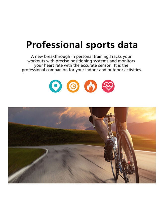 NIBEMINENT MT1 Smart Watch Fitness Tracker Bracelet Sport Band Black - Image 4