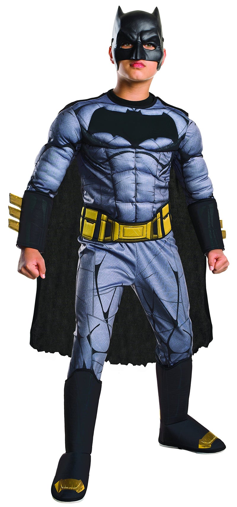 Rubie's Costume Batman vs Superman: Dawn of Justice Deluxe Muscle Chest Batman Costume, Medium