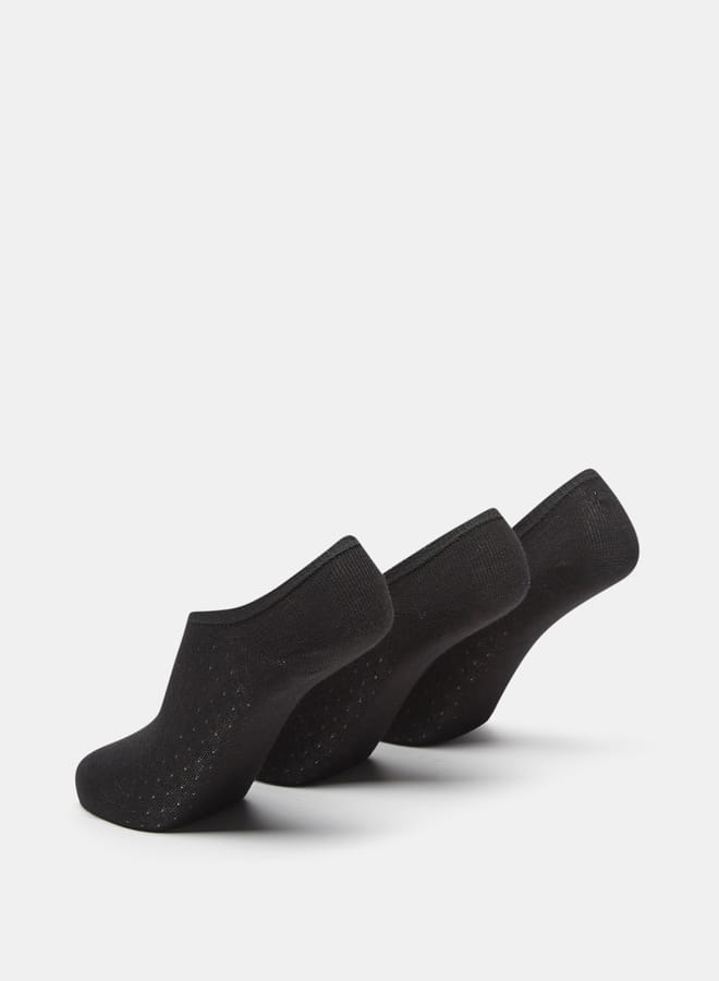 سيليست جوارب نسائية غير ظاهرة بلون سادة - عبوة من  قطع - Image 2