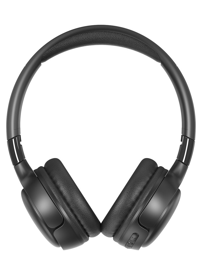 Honor Choice Headphones Lite On-Ear Wireless Headphone with 40mm Deep Bass Driver, 82-Hour Battery Life, Dual-Device Connection, AI Call Noise Cancellation & Foldable Lightweight Design black - Image 5