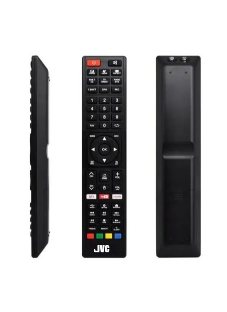 JVC - Universal Remote Control for LCD/LED TVs – Replacement Remote for All Major Brands, Easy Setup & Full Functionality – Compatible with Multiple Models - Image 1