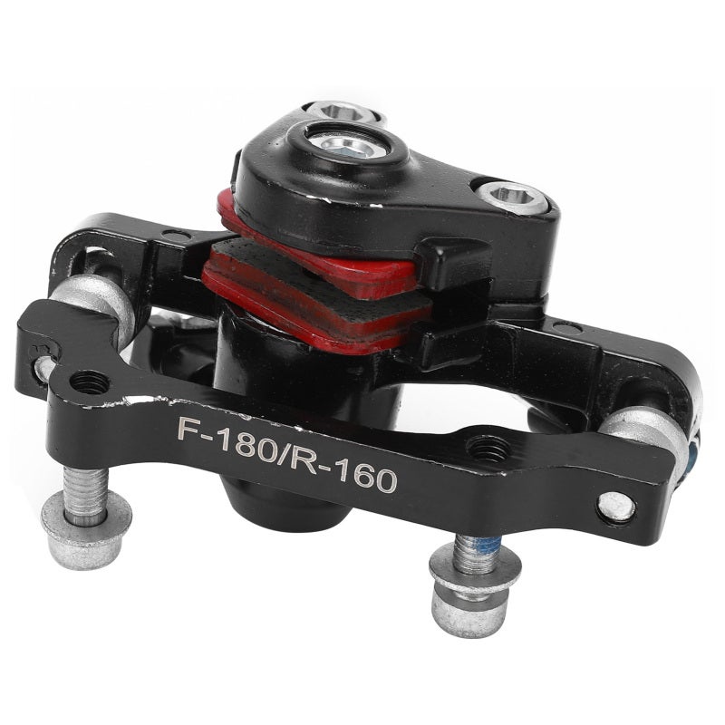 Mountain Bike Disc Brake: Lightweight Aluminum Alloy Caliper - Rust-Resistant Dacromet Screws Easy To Install for Off-Road Downhill Rainy Weather Riding - Image 4