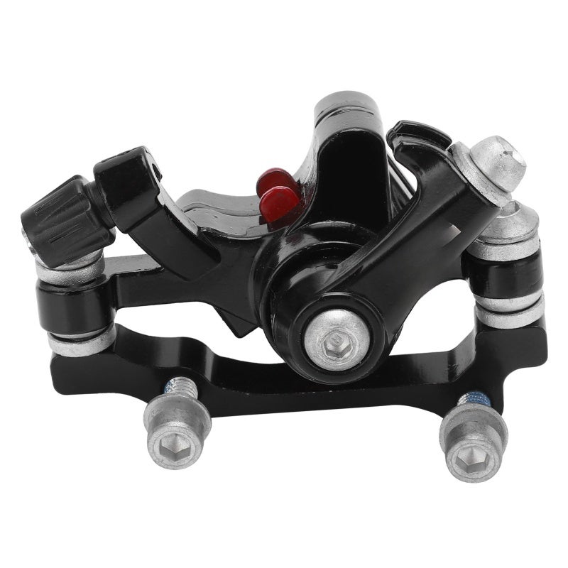 Mountain Bike Disc Brake: Lightweight Aluminum Alloy Caliper - Rust-Resistant Dacromet Screws Easy To Install for Off-Road Downhill Rainy Weather Riding - Image 1