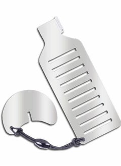 Excefore Portable Door Lock, Travel Lock Punch-Free Security Privacy Portable Security Door Stop Stainless Steel Travel Door Lock  - Image 1