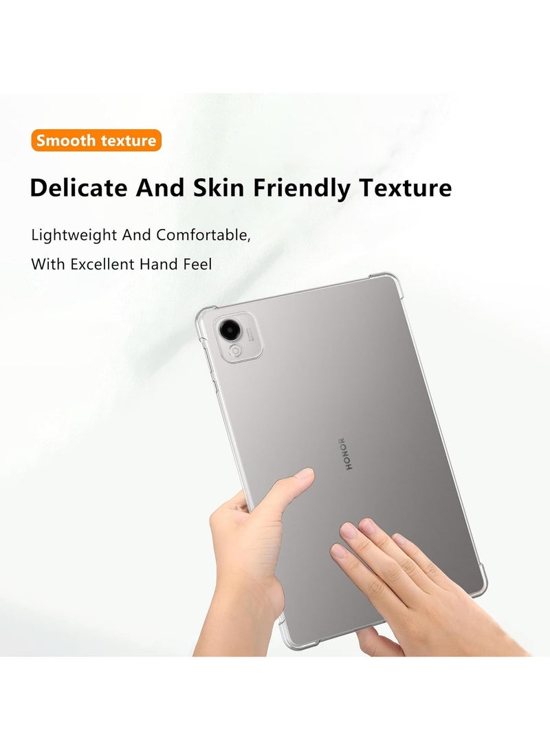 Soft TPU Transparent Slim Shockproof Tablet Cover for Honor Pad X9a - Image 3