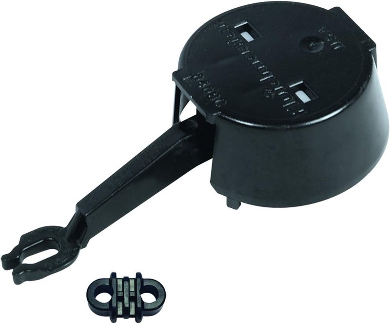 Fluidmaster 385 Toilet Replacement Cap Assembly for 400A Fill Valves, Black, 4.75 x 3.75 x 1.47 - Image 1