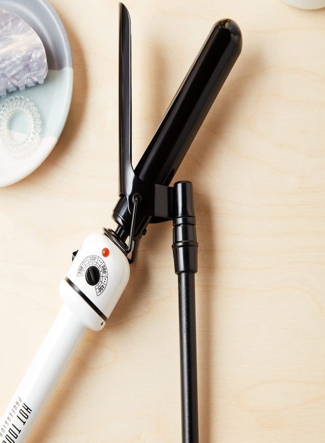 HOT TOOLS Professional Nano Ceramic Marcel Curling Wand, White & Black, 1" - Image 5