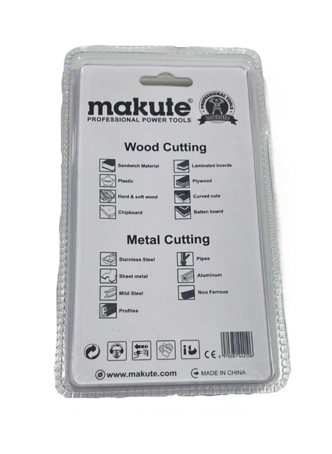 makute T118A  Metle Jigsaw Blades 1.2mm  for DIY Enthusiasts  Precision Cutting for  Metal Plastic  Wood  Aluminum  and Non-ferrous Metals - Image 2