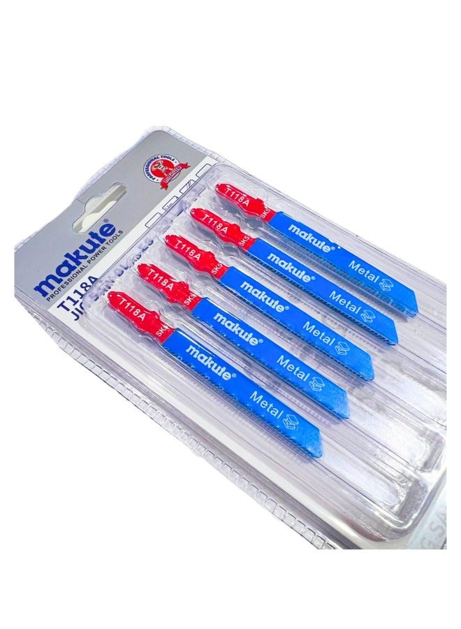 makute T118A  Metle Jigsaw Blades 1.2mm  for DIY Enthusiasts  Precision Cutting for  Metal Plastic  Wood  Aluminum  and Non-ferrous Metals - Image 3