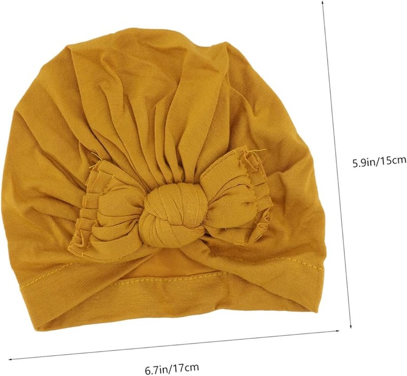 قبعة واقية للأذن للأطفال مع ربطة قوس لحديثي الولادة للأولاد والبنات لحماية الأذن الدافئة في الشتاء - Image 3