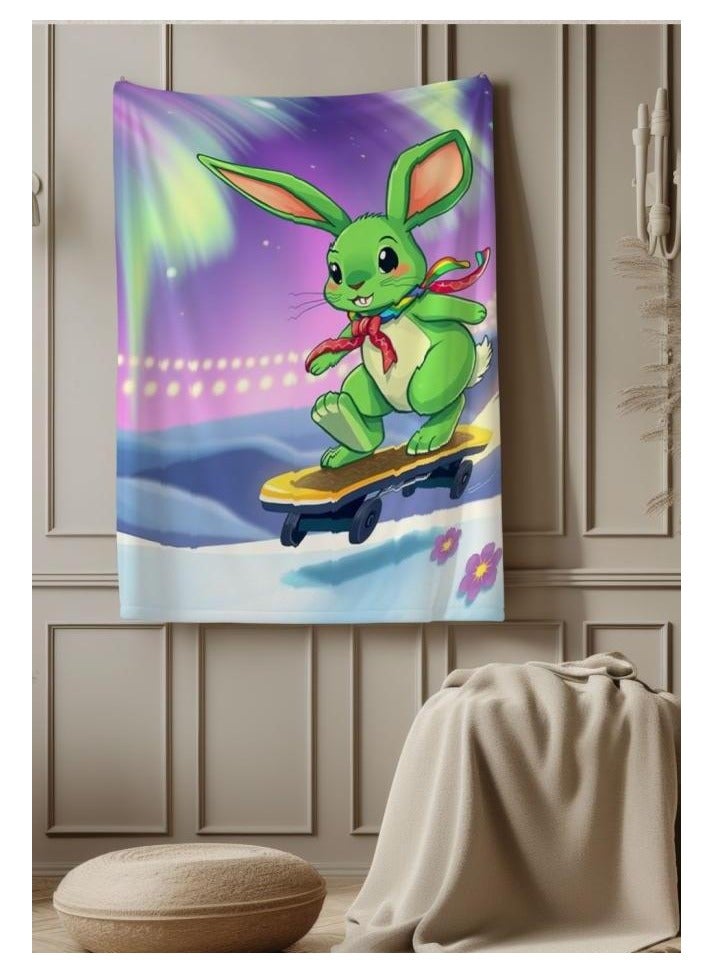 general Children's or student cartoon flannel thin blanket (warm and comfortable, suitable for sleep, games) 100cm*150cm - 1181 - Image 3
