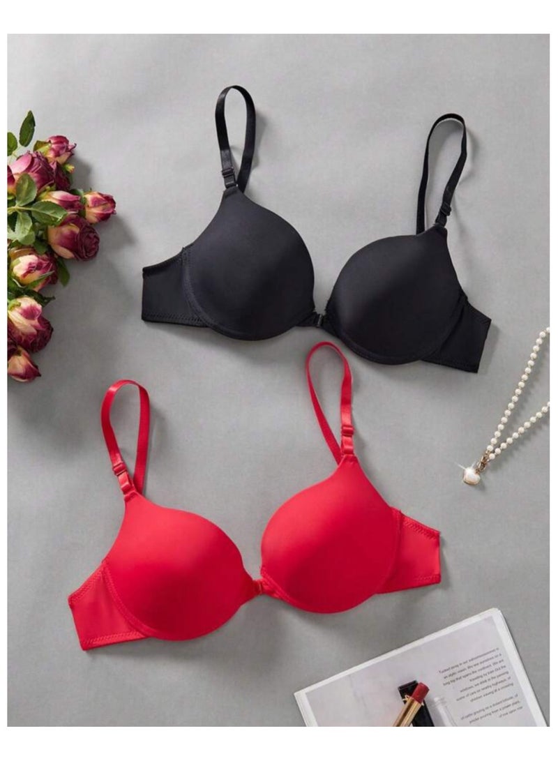 3 Pieces Ladies Front Closer Bra  - Image 2