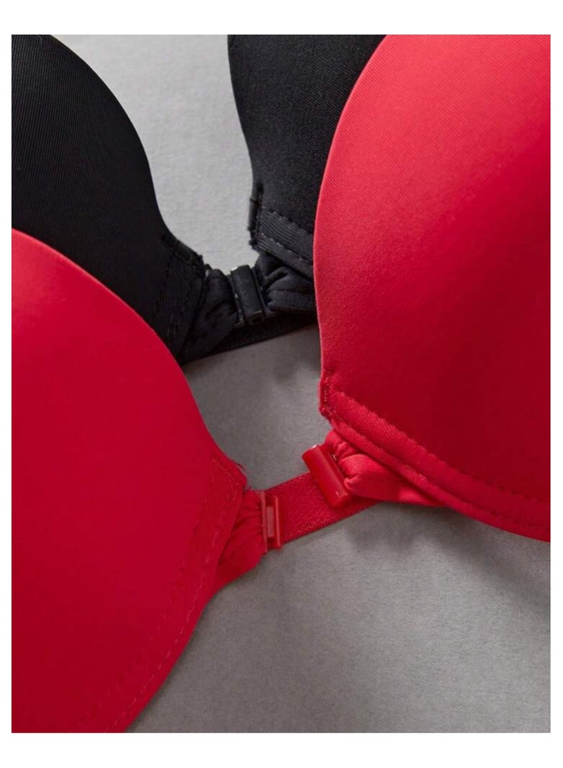 3 Pieces Ladies Front Closer Bra  - Image 4