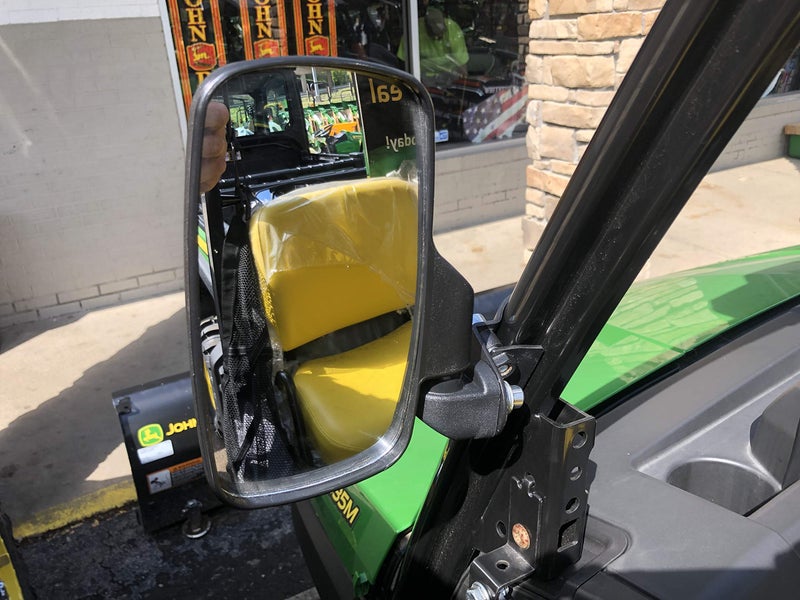 Maverick Advantage Heavy Duty Side View Mirror Sport Set fits John Deere Gator XUV835M & XUV865M (NOT FOR ROUND ROLL BAR!!!) from Maverick Advantage - Image 1