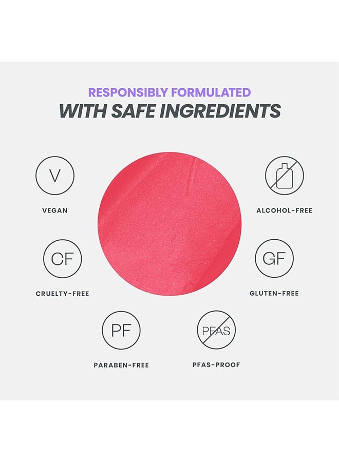 siimunana Wonder Blading Lip Stain Masque, Lip Stain Peel Off Masque, Long Lasting, Waterproof and Transfer Proof Pink Lip Tint, Matte Finish Peel Off Lip Stain 4ml, Romance (Cool Rose) - Image 4