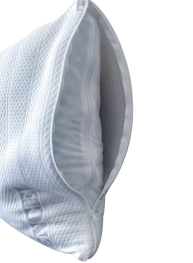 Arc4life Memory Foam + Fiber Neck Pillows for Sleeping- Adjustable Pillows for The Side & Back Sleeper with Washable Cooling-Tech Pillow Covers (King Size) - Image 3