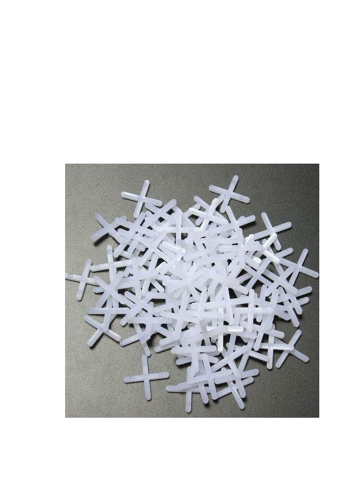 KNP - KNP 100PCS Tile Spacers in 6mm are essential tools for achieving precise tile alignment and uniform gaps during installation Designed for both professionals and DIY enthusiasts these spacers ensure that your tiling projects achieve a polished and professional finish. - Image 1