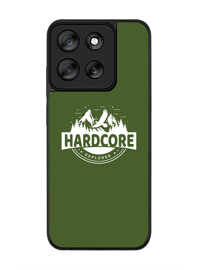 Stylizedd For Motorola Moto G56 Case,Slim fit Camera Protection, Shockproof Thin Phone cover  - Hardcore Explorer - Image 1