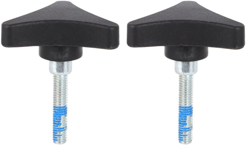 MOTOQUEEN Knob Universal for Rolling Walker Rollator, Aluminum 3 Point Knob fits for Rolling Walker Rollator, Foldable Rollator Walker, Hand propelled Walker etc - Image 1