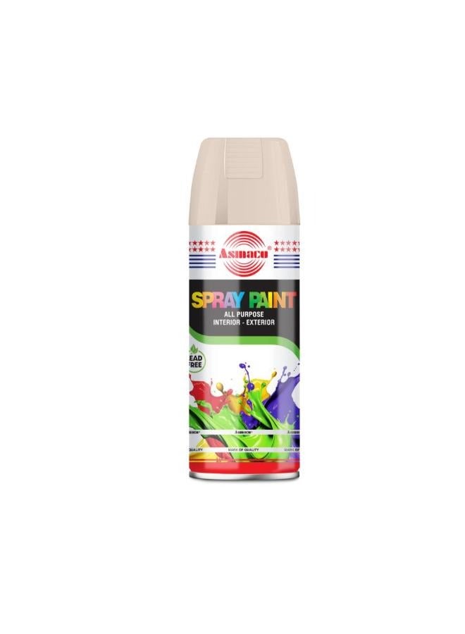 Asmaco Asmaco Spray Paint - Ivory - 400 Ml - Set of 01 