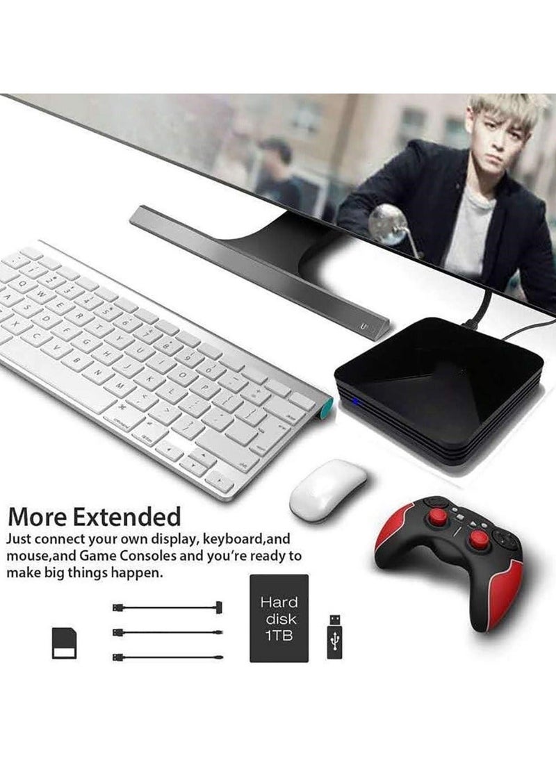 4K Ultra HD Streaming Media Player Smart TV Box with HDR Support  Fast Processor for Lag-Free Streaming  Voice Assistant Control  Access to Apps & Movies - Image 2