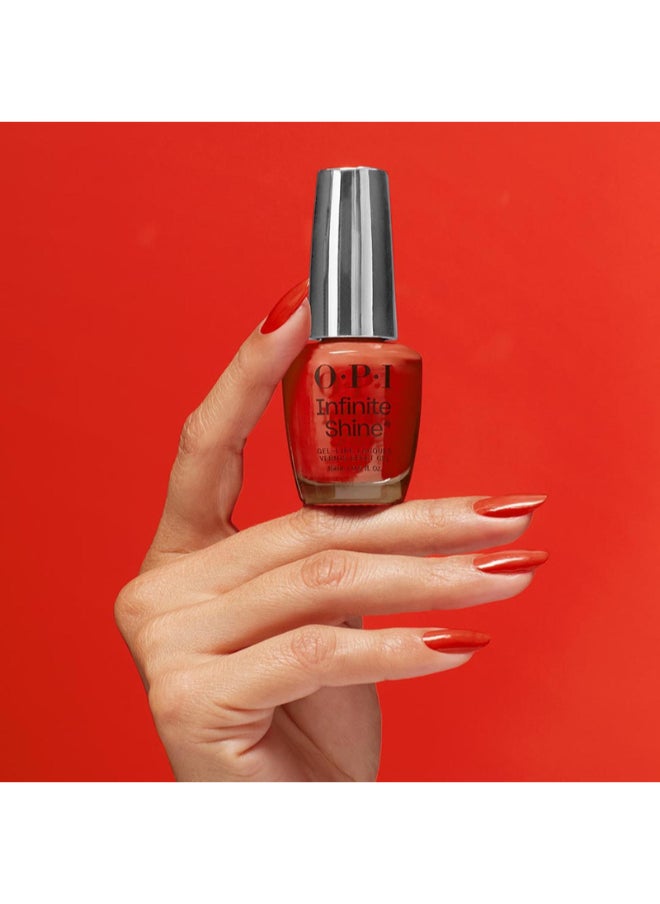 OPI لمعان لا نهائي - احمرهم ، احمر ، 15 مل  - Image 5