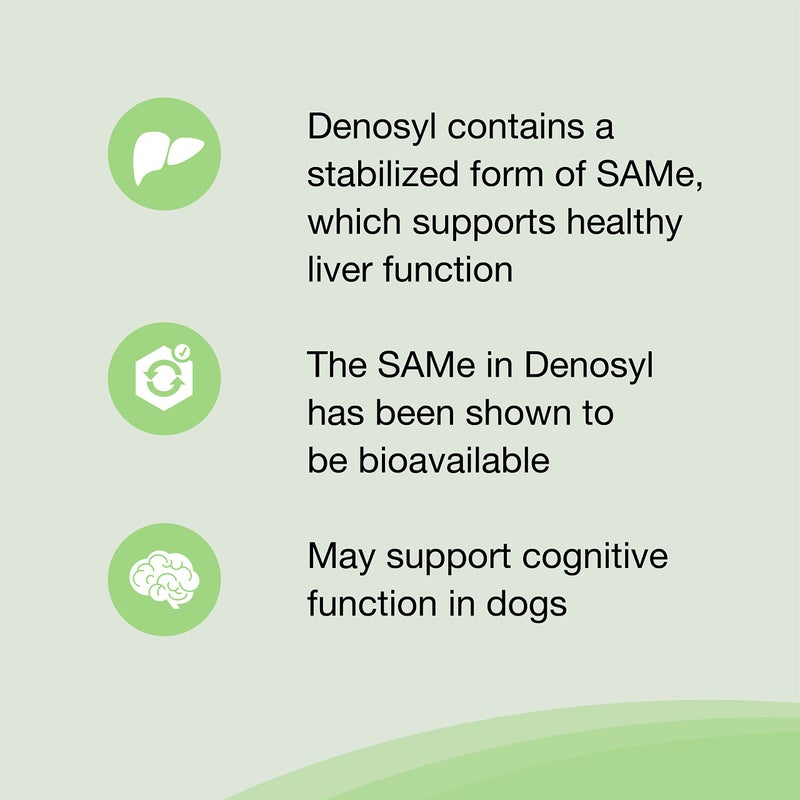 Nutramax Laboratories Denosyl Liver and Brain Health Supplement for Large Dogs, With S-Adenosylmethionine (SAMe), 30 Tablets - Image 3