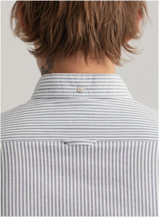 GANT  Gant Slim Fit Banker Oxford Shirt for Men | Best Price UAE