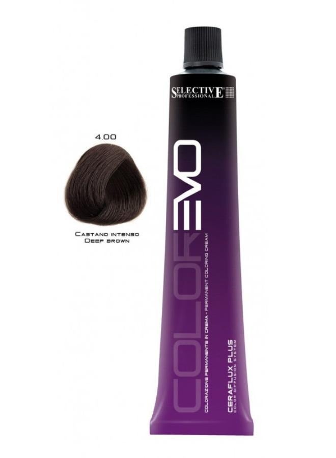 Selective Professional Color Evo 4.00 Intensive Medium Brown 100Ml - Image 1