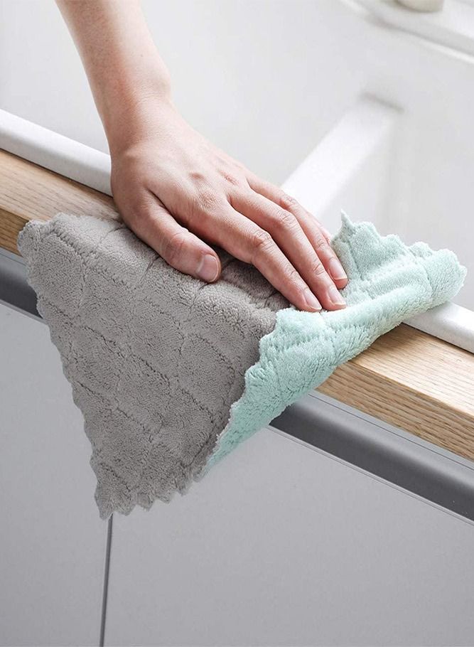 AMERTEER 12 Pcs Multipurpose Quick Drying Cleaning Cloths - Image 3