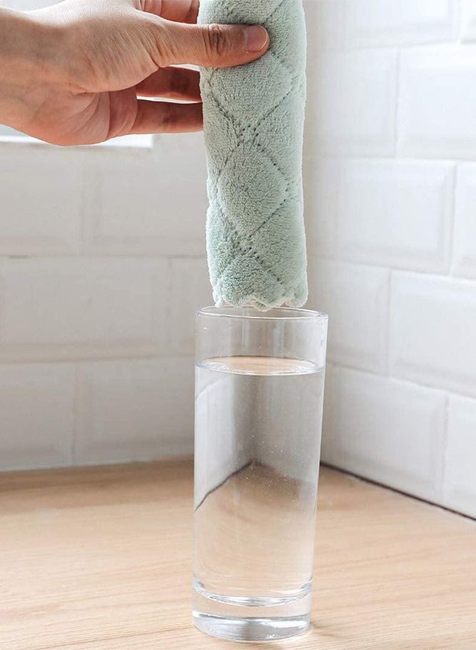 AMERTEER 12 Pcs Multipurpose Quick Drying Cleaning Cloths - Image 5