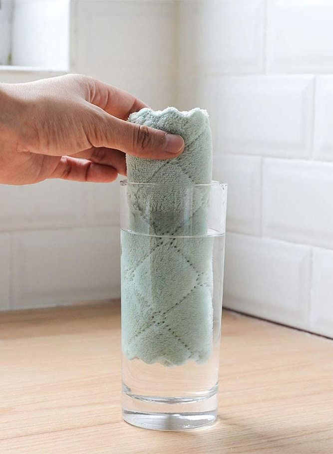 AMERTEER 12 Pcs Multipurpose Quick Drying Cleaning Cloths - Image 4