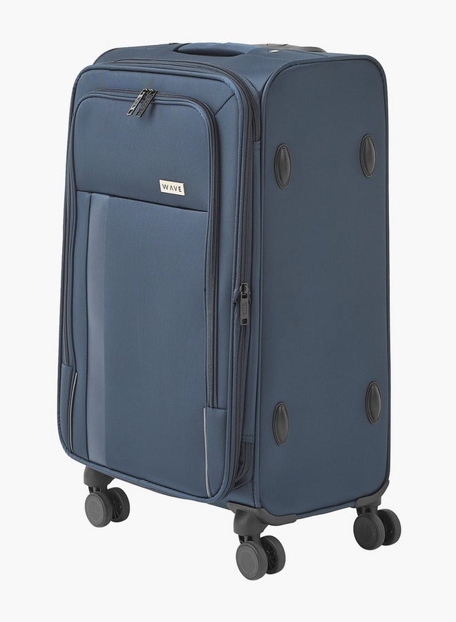 Wave Solid Softcase Trolley Bag with Retractable Handle - Set of 3 - Image 5