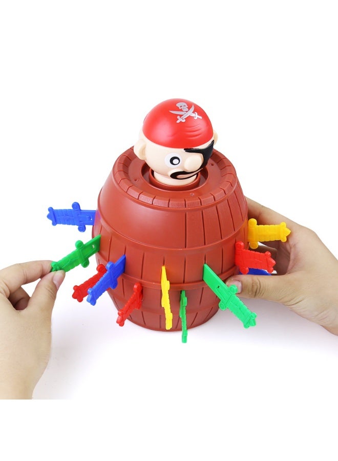 Bukela Classic Pop Up Pirate Barrel Toy, Interactive Sword Inserting Game, Funny Prank Desktop Game, Mini Party Board Game For Children Family - Image 3