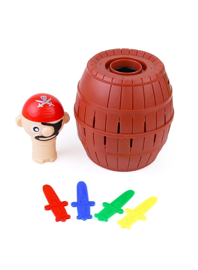 Bukela Classic Pop Up Pirate Barrel Toy, Interactive Sword Inserting Game, Funny Prank Desktop Game, Mini Party Board Game For Children Family - Image 4
