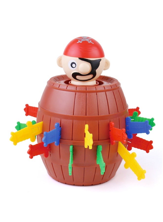 Bukela Classic Pop Up Pirate Barrel Toy, Interactive Sword Inserting Game, Funny Prank Desktop Game, Mini Party Board Game For Children Family - Image 1