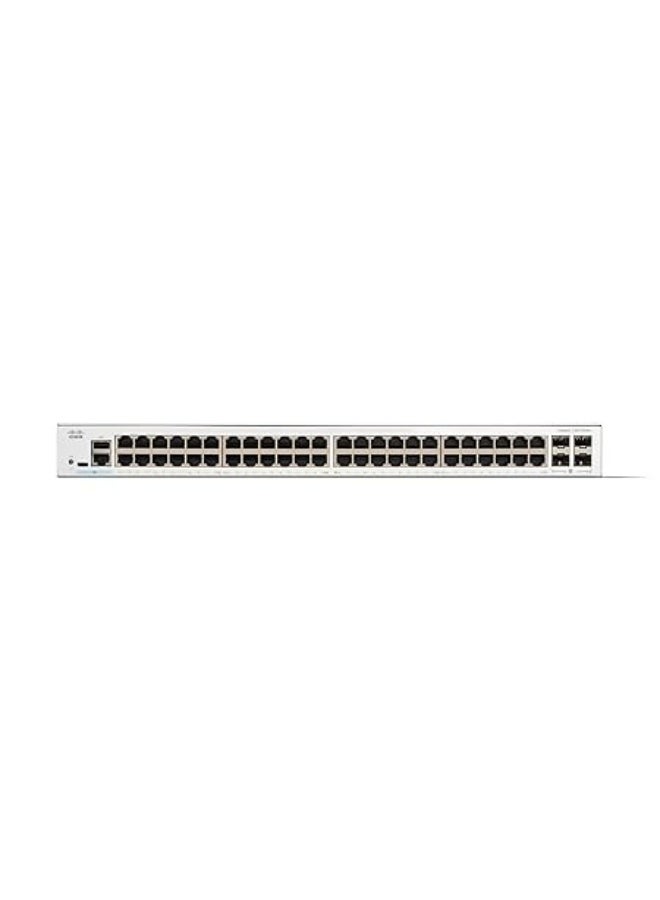 سيسكو سيستمز Cisco Catalyst 1300-48T-4G Managed Switch, 48 Port GE, 4x1GE SFP, Limited Lifetime Protection (C1300-48T-4G) - Image 2
