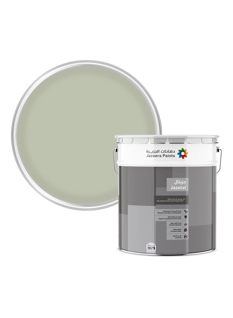 Jazeera Paints Jazetal Interior Walls Paints Gloss (Color:Dry Green) 3L - Image 1