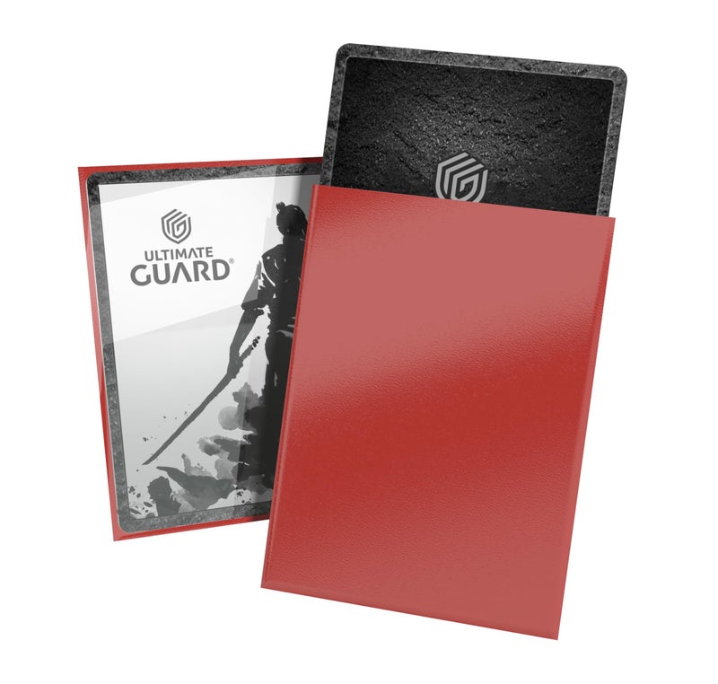 Ultimate Guard Katana Card Sleeves: 100 Standard Size TCG Sleeves, 66 x 91mm, Rising Sun Back, Tournament Quality, No PVC & Acid-Free, High Clarity - Image 1