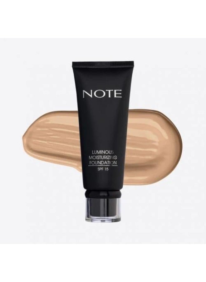 Note Note Luminous Moisturizing Foundation SPF 15 - 105 Oriental Tan  - Image 1