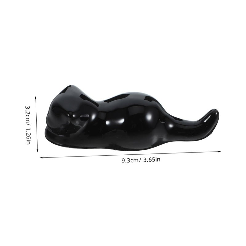 Ceramic Pen Holder For 3 Calligraphy Brush Wall Desktop Storage - Image 3